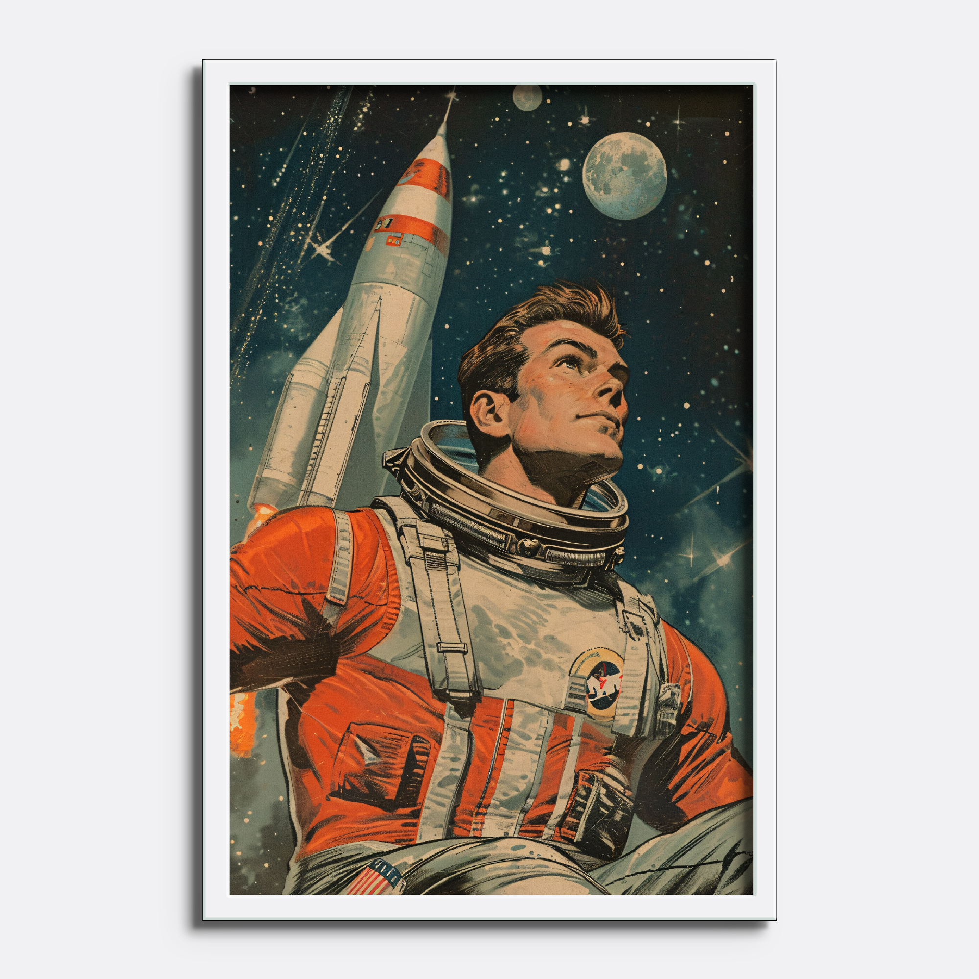 Astronaut Retro Space - Image 3