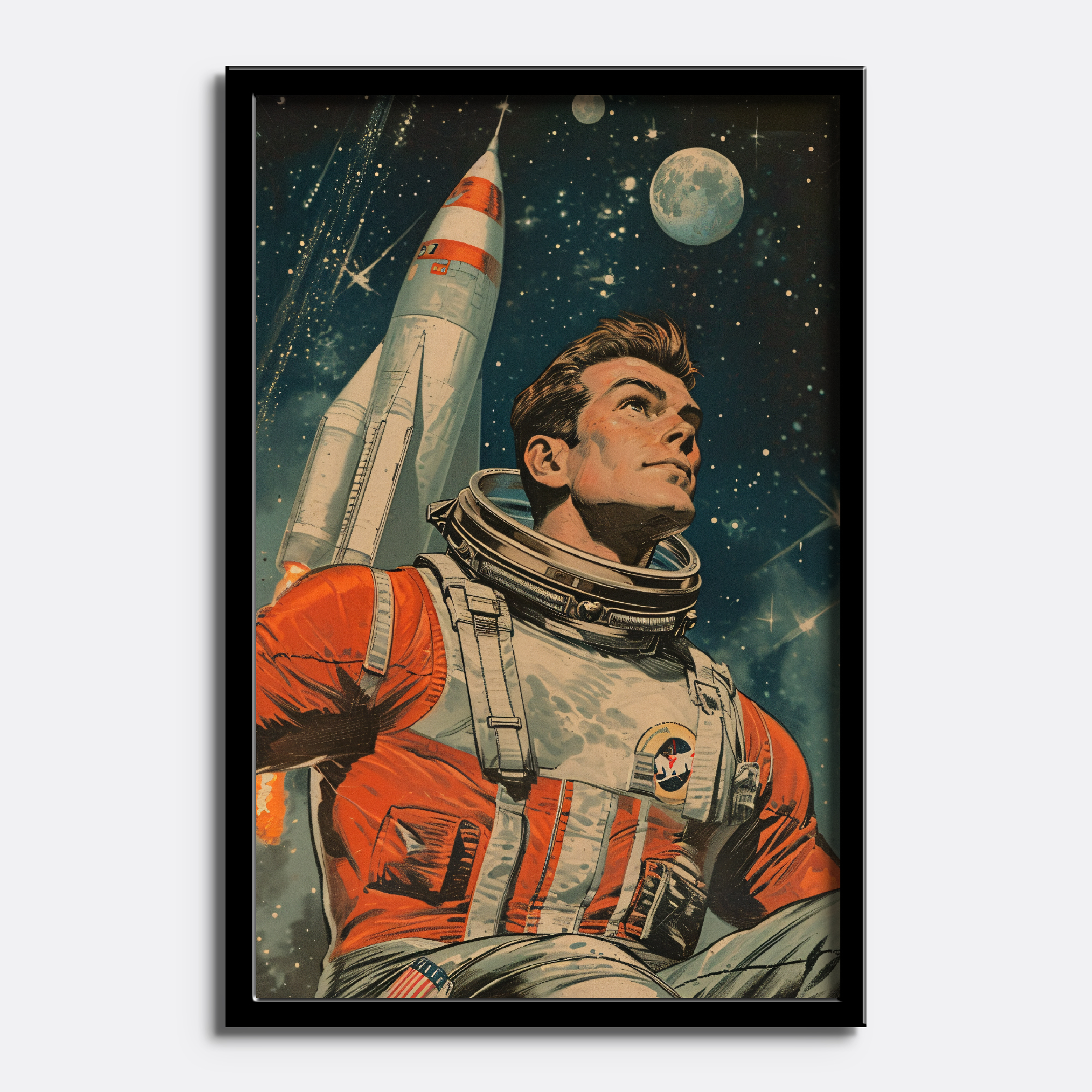 Astronaut Retro Space - Image 2