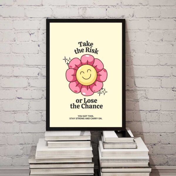 Motivational Flower Quote