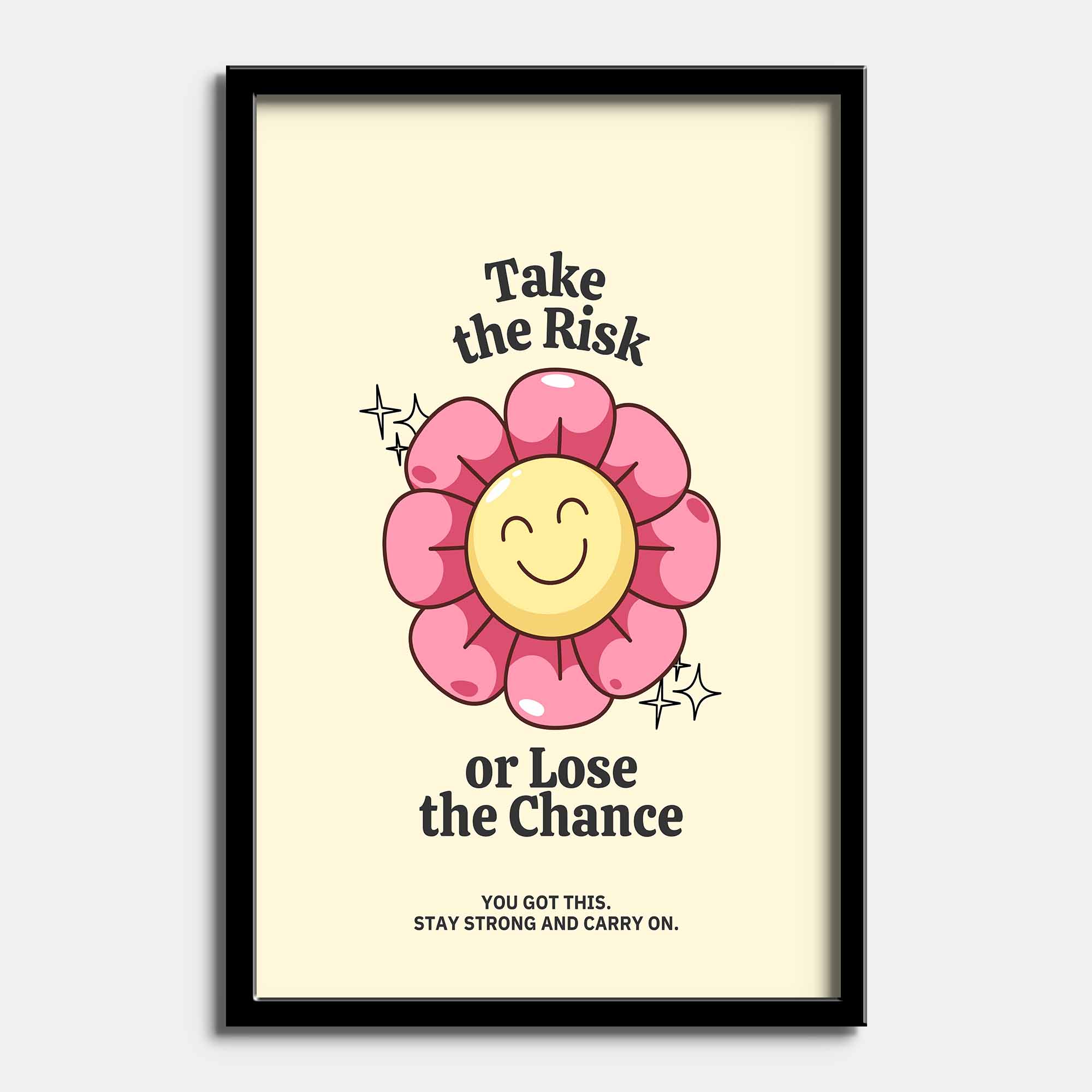 Motivational Flower Quote - Image 3