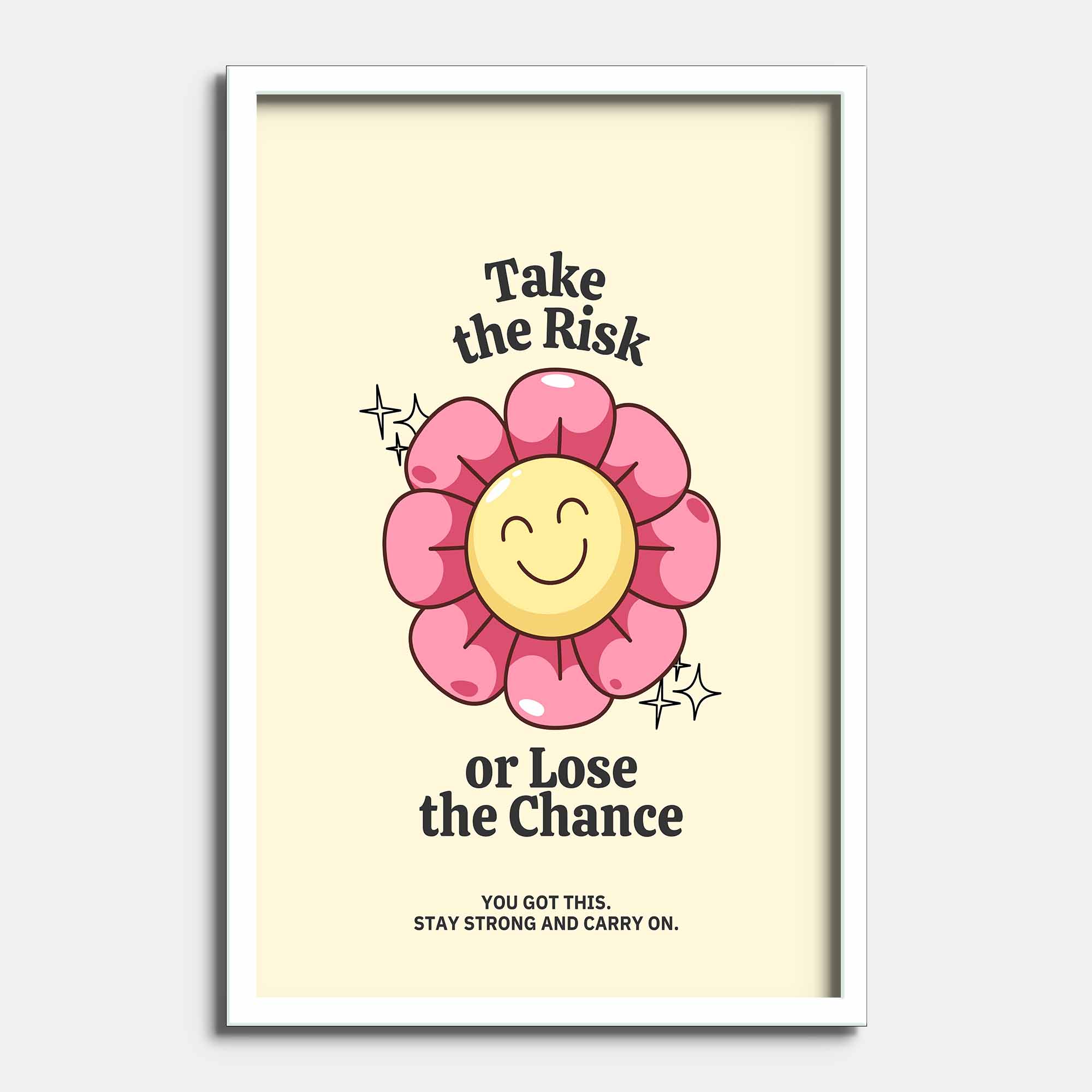 Motivational Flower Quote - Image 4