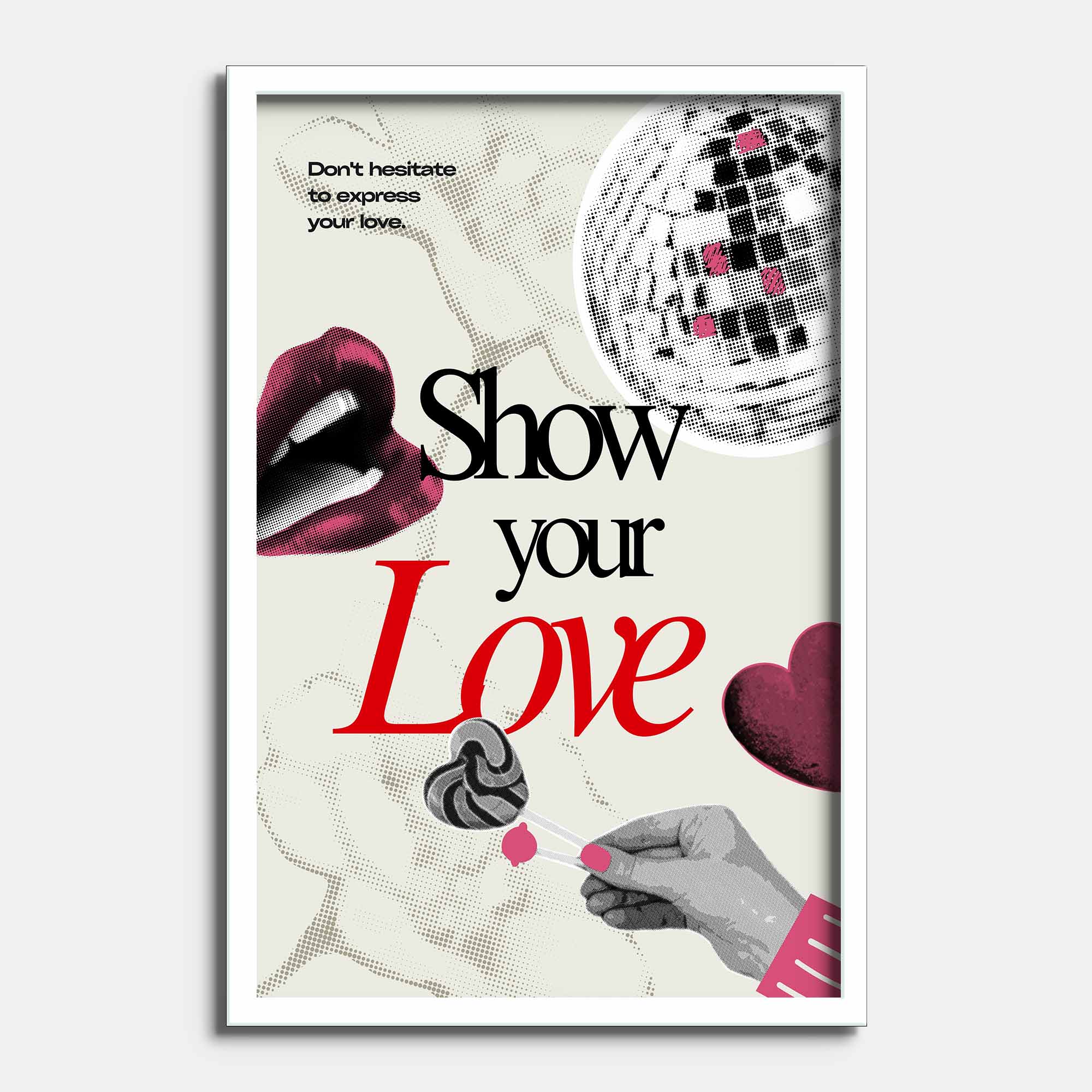 “Show Your Love” Modern Typography - Image 4