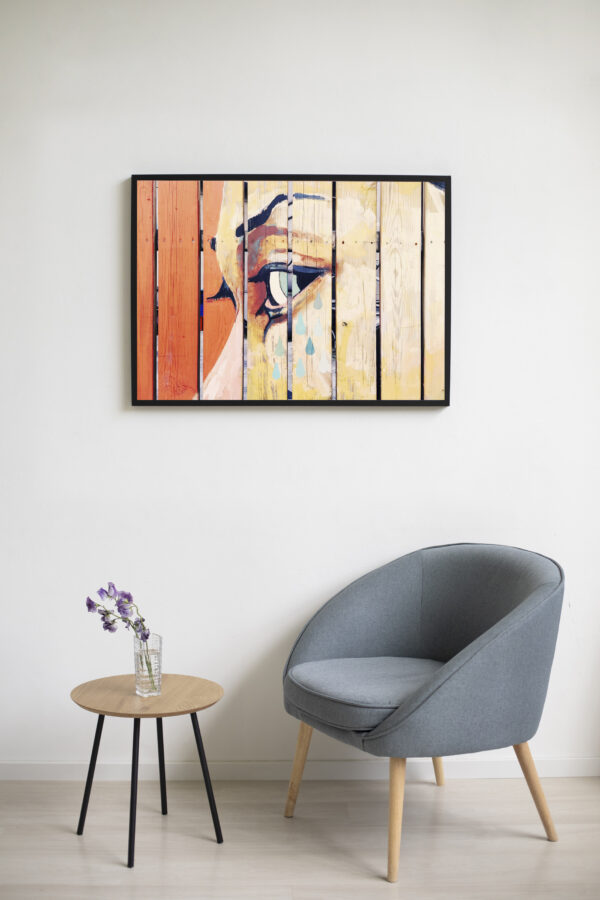 Abstract Emotional Eye Art