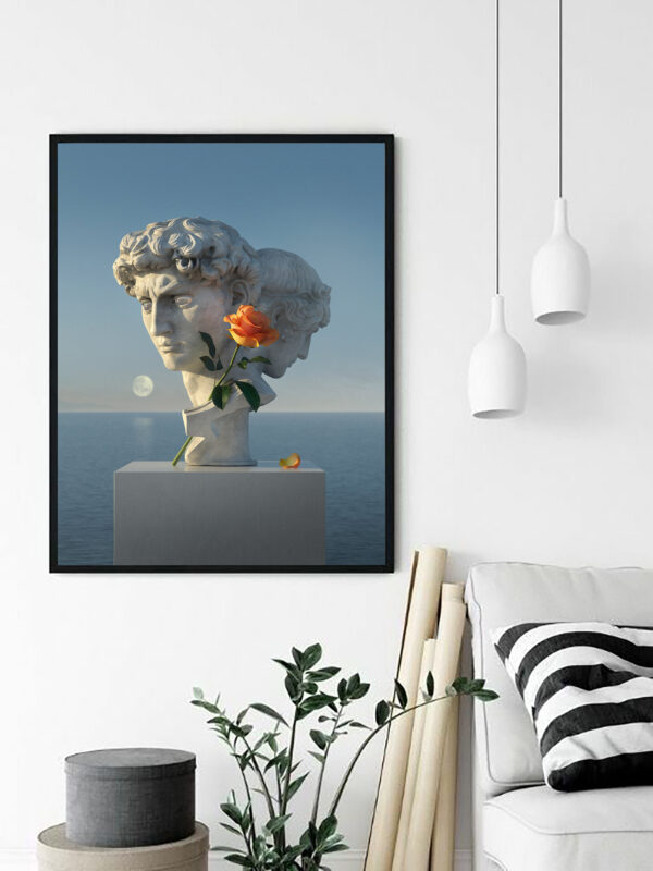 Surreal David Sculpture